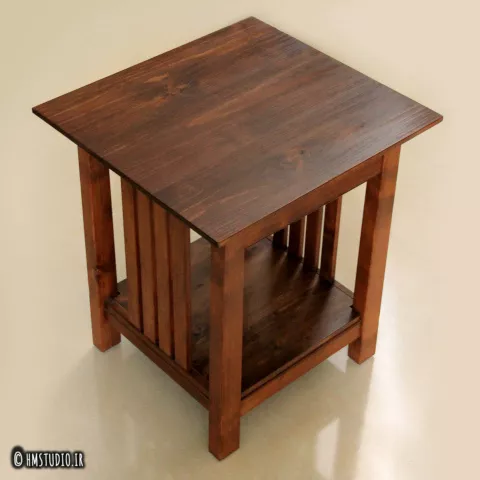 میز کنار مبلی