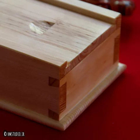 جعبه‌های کوچک چوبین